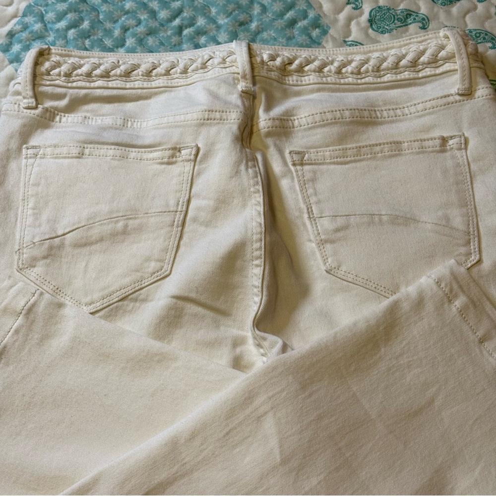 Driftwood Women's Charlee White boot cut Jeans